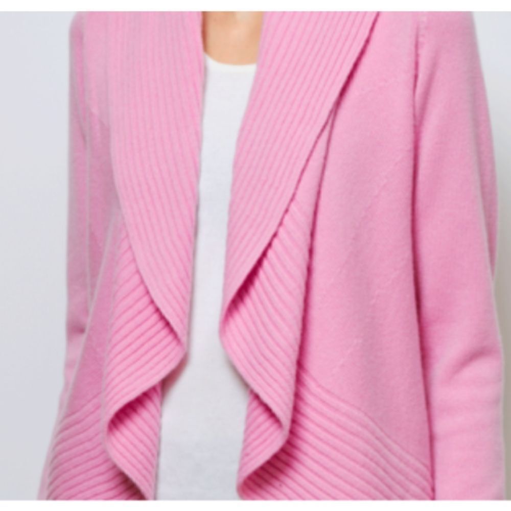 Rani Arabella Shawl Neck Sweater Pink